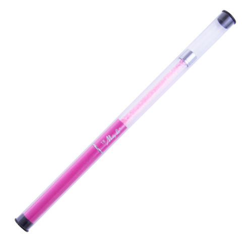 MollyLac Pędzelek do zdobień Nr 1 Nail Art Brush 7 mm różowy MollyLac Pędzelek do zdobień Nr 1 Nail Art Brush 7 mm różowy