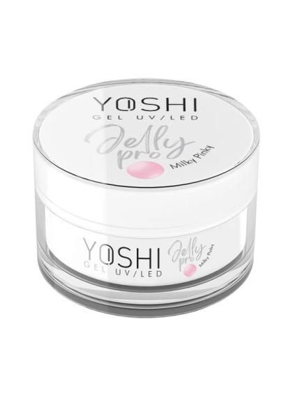 YOSHI Żel Budujący Jelly PRO Gel UV LED Milky Pinky 50 Ml