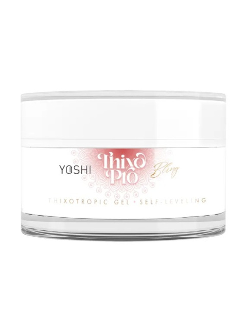 YOSHI Żel Samopoziomujący Thixo PRO Gel UV LED Bling 50 Ml TP003