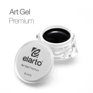 Żel do zdobienia paznokci Art Gel Premium Black 5g