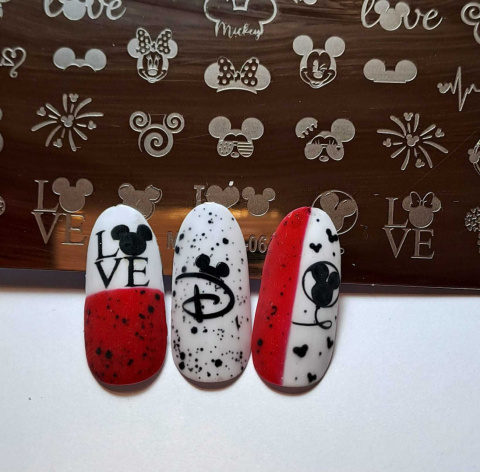 Blaszka do stempli Disney - 64 Blaszka do stempli Disney - 64