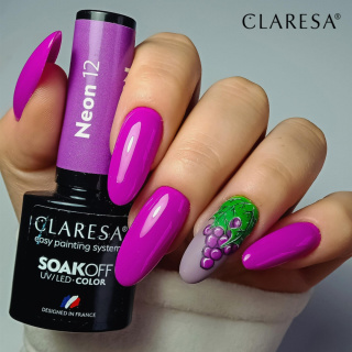 CLARESA Lakier Hybrydowy NEON 12 -5g