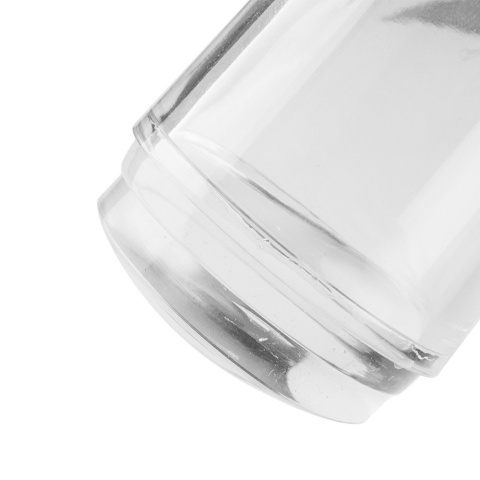 Duży stempel silikonowy ze ściągaczką i zatyczką ochronną Clear Duży stempel silikonowy ze ściągaczką i zatyczką ochronną Clear