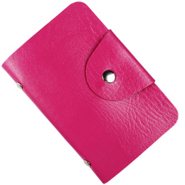Etui / Holder na blaszki do stempli - róż
