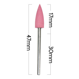Frez gumowy różowy - G0616K
