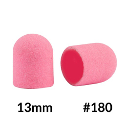 Kapturki do pedicure 13 mm gradacja 180 10 szt Fabric Podo AlleMed Różowy Pink