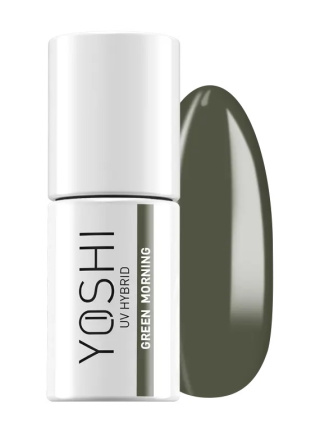 YOSHI Lakier Hybrydowy UV Hybrid Green Morning 6 Ml – 302