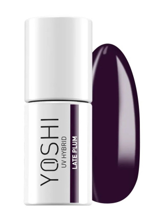 YOSHI Lakier Hybrydowy UV Hybrid Late Plum 6 Ml – 311