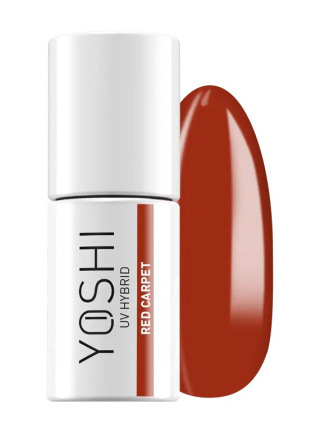 YOSHI Lakier Hybrydowy UV Hybrid Red Carpet 6 Ml – 204