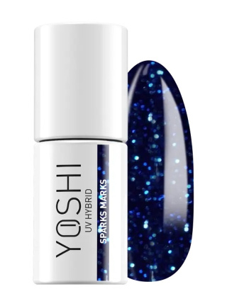 YOSHI Lakier Hybrydowy UV Hybrid Sparks Marks 6 Ml – 309