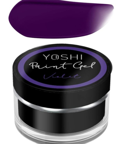 Yoshi Żel do zdobień Paint Gel UV LED Violet 5 ml