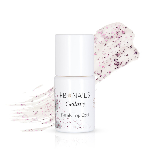 PB Nails Top do żeli i hybryd Petals Top Coat 5ml