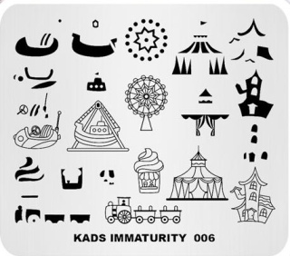 Kads Blaszka do stempli 006 - IMMATURITY