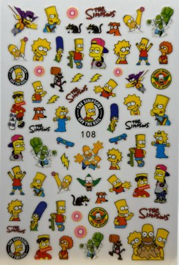 Naklejki samoprzylepne Simpsonowie - 108