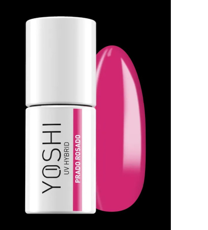 YOSHI Lakier Hybrydowy UV Hybrid Prado Rosado Róż 6 Ml - 704