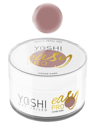 Yoshi Żel Easy PRO Gel UV LED COVER DARK 50 Ml