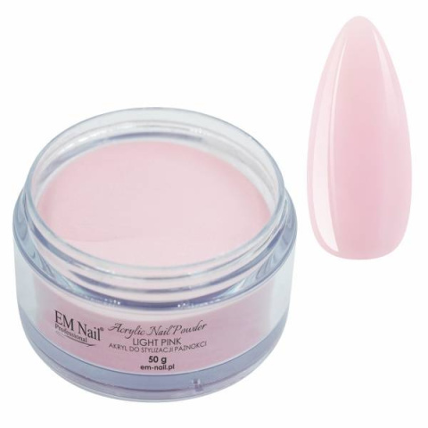 EM Nail puder akrylowy do paznokci różowy Akryl Light Pink 50g