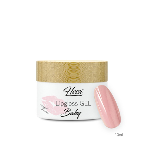 HESSI LIPGLOSS BABY 10 ML – Żel Budujący 2w1 do Paznokci, Samopoziomujący