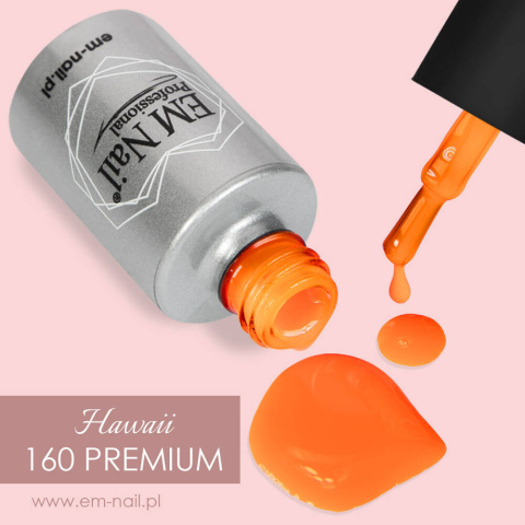 Lakier hybrydowy Premium Hawaii 160 Em Nail