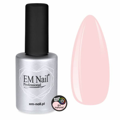 EM Nail Modelująca baza hybrydowa UV/LED - Power Base Au Naturel 15 ml