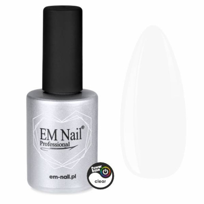 EM Nail Modelująca baza hybrydowa UV/LED - Power Base Clear 15 ml