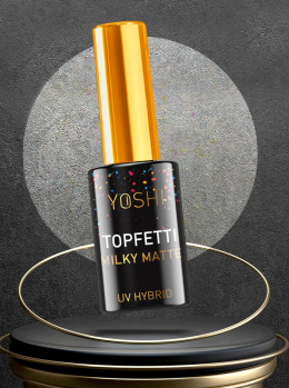 Yoshi UV Hybrid Topfetti Milky Matte 10 Ml