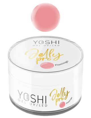 Yoshi Żel Budujący Jelly PRO Gel UV LED Flamingo 15 Ml
