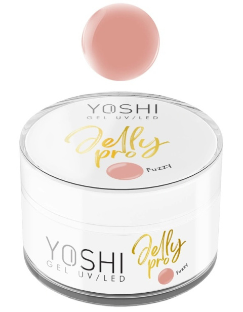 Yoshi Żel Budujący Jelly PRO Gel UV LED Fuzzy 15 Ml