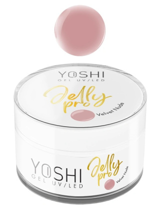 Yoshi Żel Budujący Jelly PRO Gel UV LED Velvet Nude15 Ml