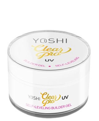 Yoshi Żel Clear PRO Gel UV LED Self Leveling 50 Ml
