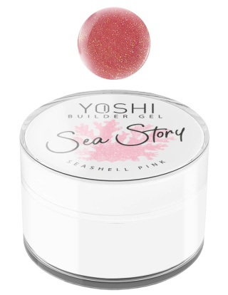 Yoshi Żel SEA STORY GEL UV LED Seashell Pink 15 Ml