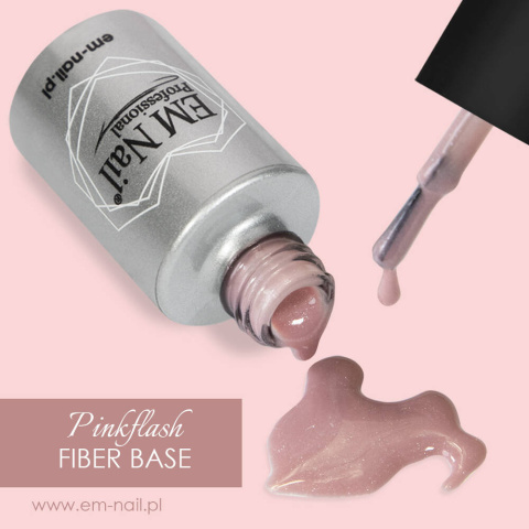 Fiber Base Pinkflash 15ml EM Nail