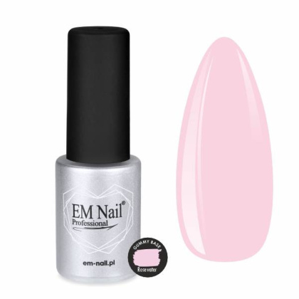 EM Nail Gummy Base - Rosewater 6ml