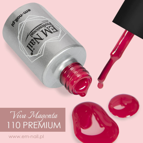 Lakier hybrydowy Premium Viva Magenta 110