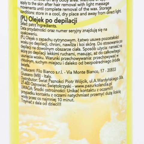 Olejek po depilacji ItalWax After Wax Lemon 100 ml