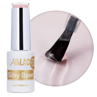 Rubber Silky Base AlleLac Gentle Kiss Nr 2 baza twarda kauczukowa HEMA/Di-HEMA Free 5 g