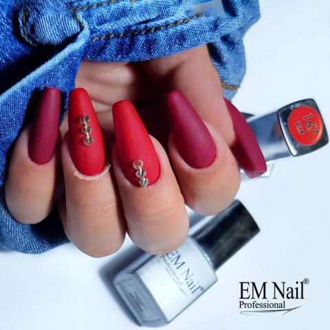 Ultra Matte Top Coat Non Wipe 6ml EM Nail