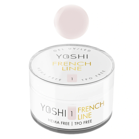 YOSHI Żel French Line GEL UV LED No 1 15 ml