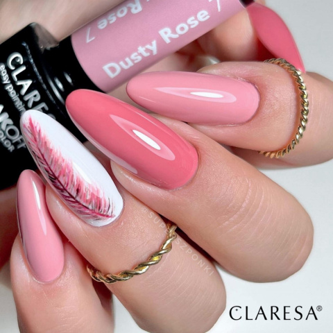 Claresa Lakier hybrydowy Dusty Rose 6 - 5g