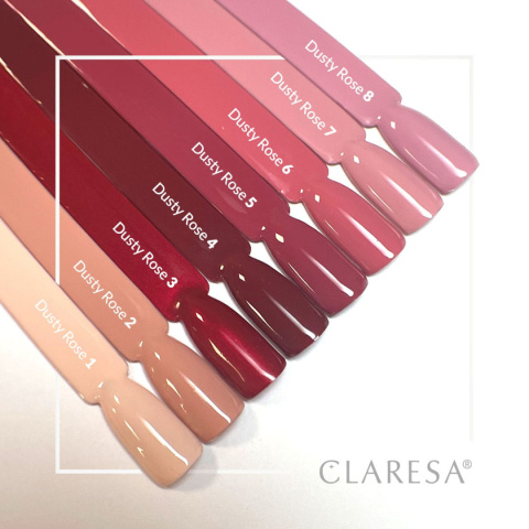 Claresa Lakier hybrydowy Dusty Rose 6 - 5g