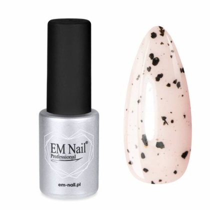 EM Nail Lakier hybrydowy Premium Black Spots