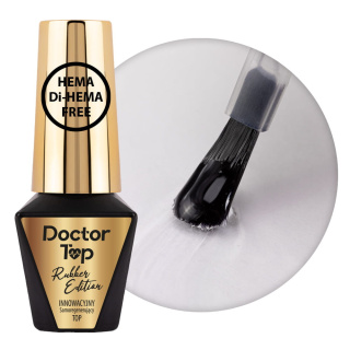 Rubber Doctor Top MollyLac kauczukowy samonaprawiający się top no wipe HEMA/Di-HEMA Free clear 10 g