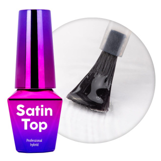 Satin Top MollyLac matowy top nawierzchniowy no wipe bez przemywania 10 g