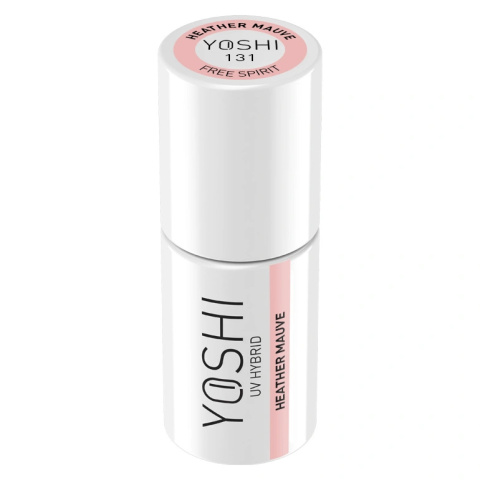 YOSHI Lakier Hybrydowy UV LED Heather Mauve 6 ml – 131