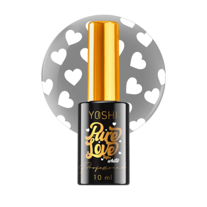 YOSHI Pure Love Top WHITE UV Hybrid 10 ml