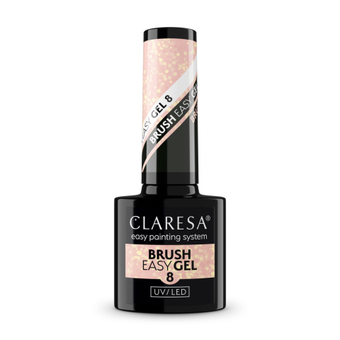 Claresa Brush Easy Gel 8 -5g