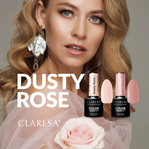 Claresa Lakier hybrydowy Dusty Rose 2 - 5g