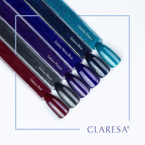 Claresa Lakier hybrydowy Galaxy Blue 5g