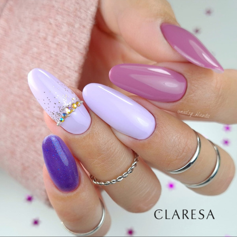 Claresa Lakier hybrydowy PURPLE 613 -5g