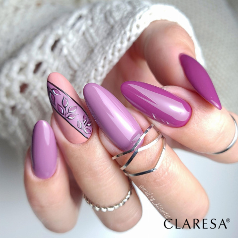 Claresa Lakier hybrydowy PURPLE 615 -5g